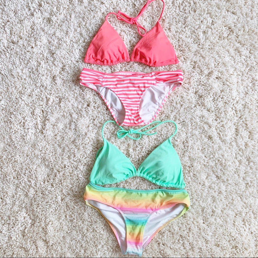 Two sets of Victoria Secret Bikinis
